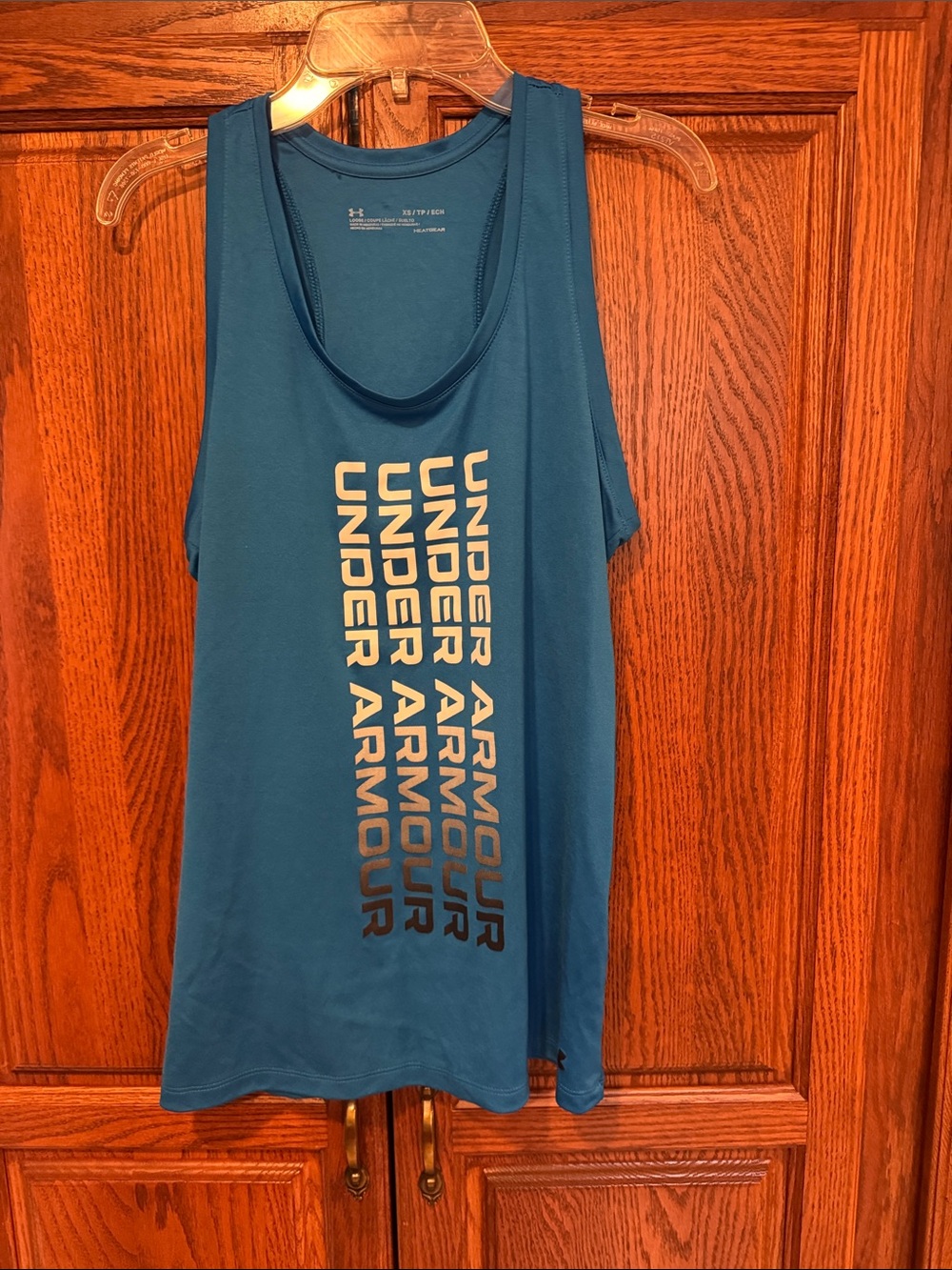 Under Armour Teal Graphic Performance Tank